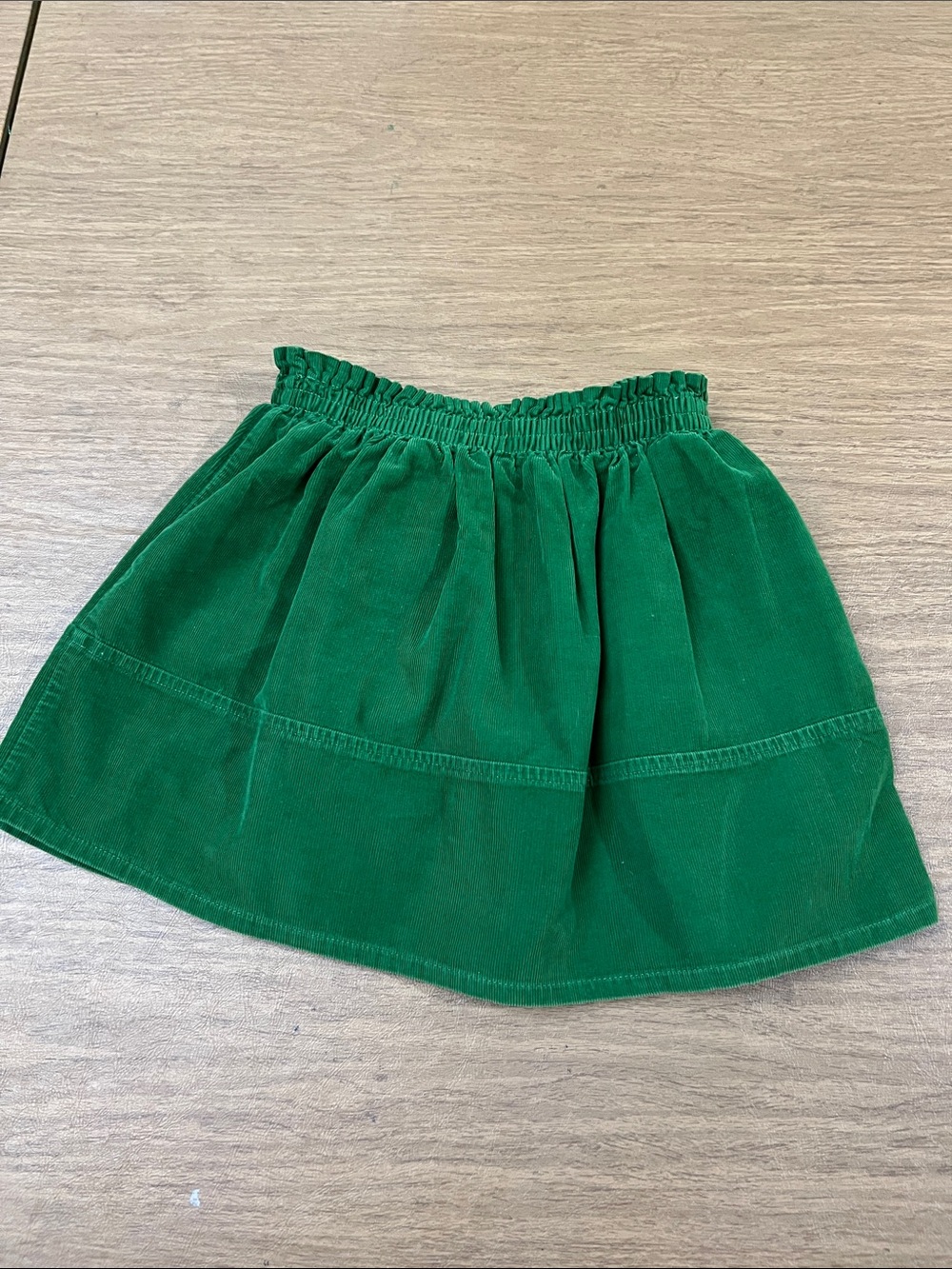Vintage Gymboree skort w/ embroidered birds and flowers green corduroy size 5 - Picture 5 of 8